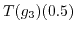 $ T(g_3)(0.5)$
