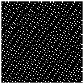 Almost periodic percolation