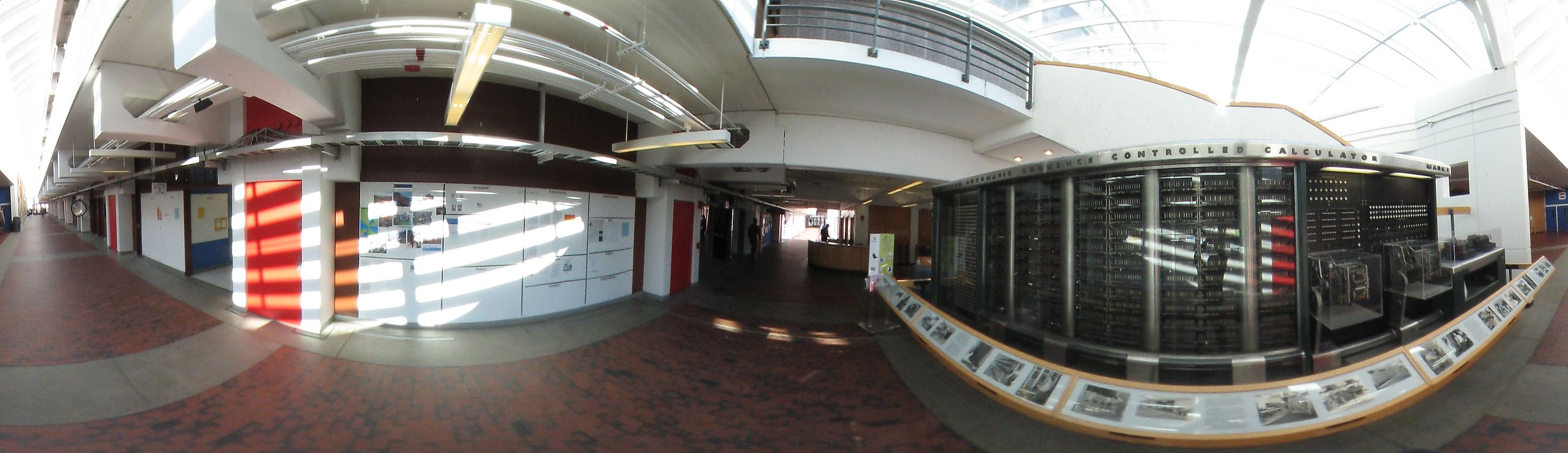 Mark I computer in science center, Harvard University